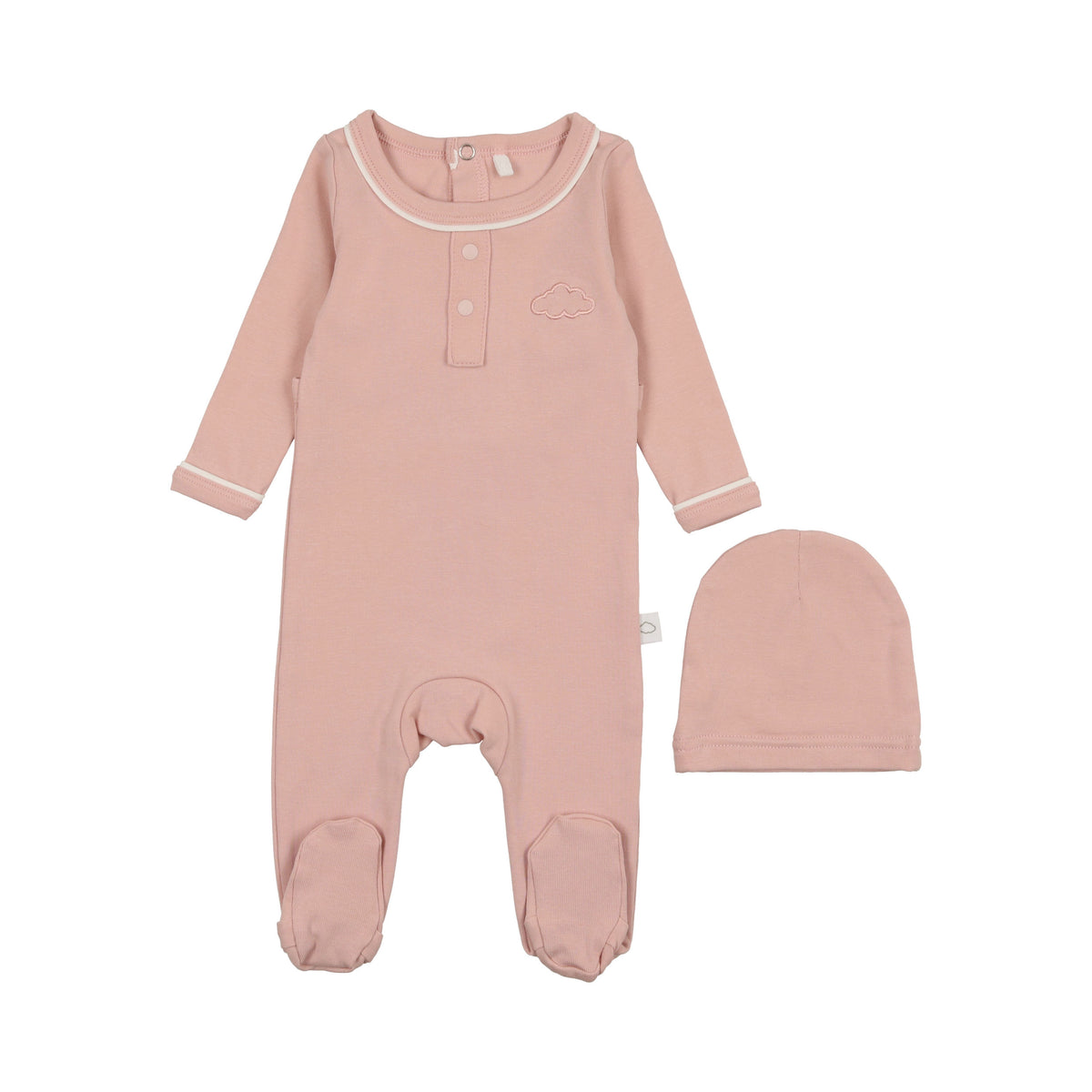 POUF 2PC GRANDPA FOOTIE AND BEANIE