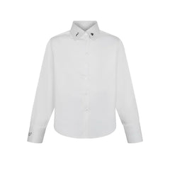 LITTLE PARNI TEENS ELEGANT EMBROIDERED SHIRT