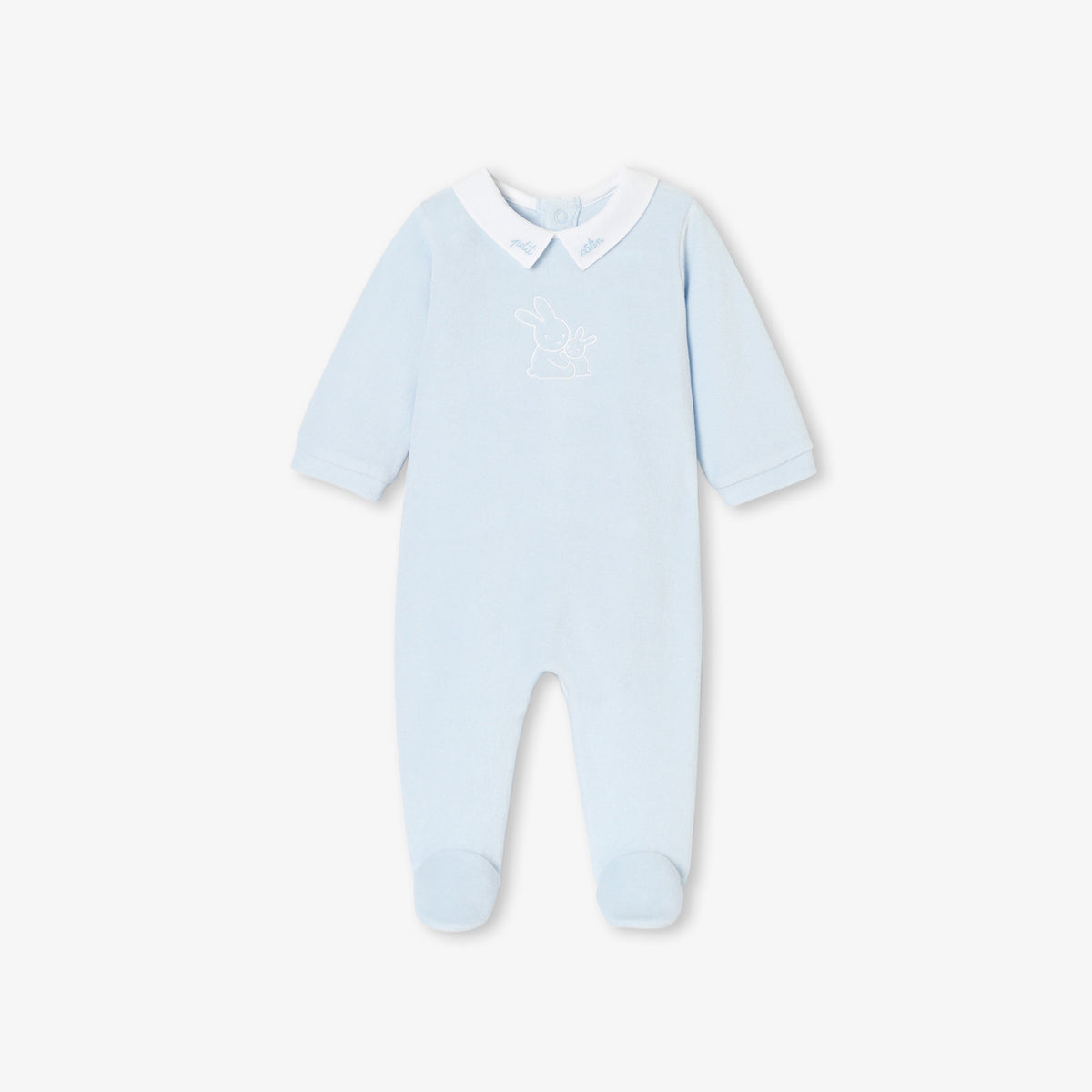 JACADI PRINT VELOUR FOOTIE