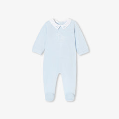 JACADI PRINT VELOUR FOOTIE