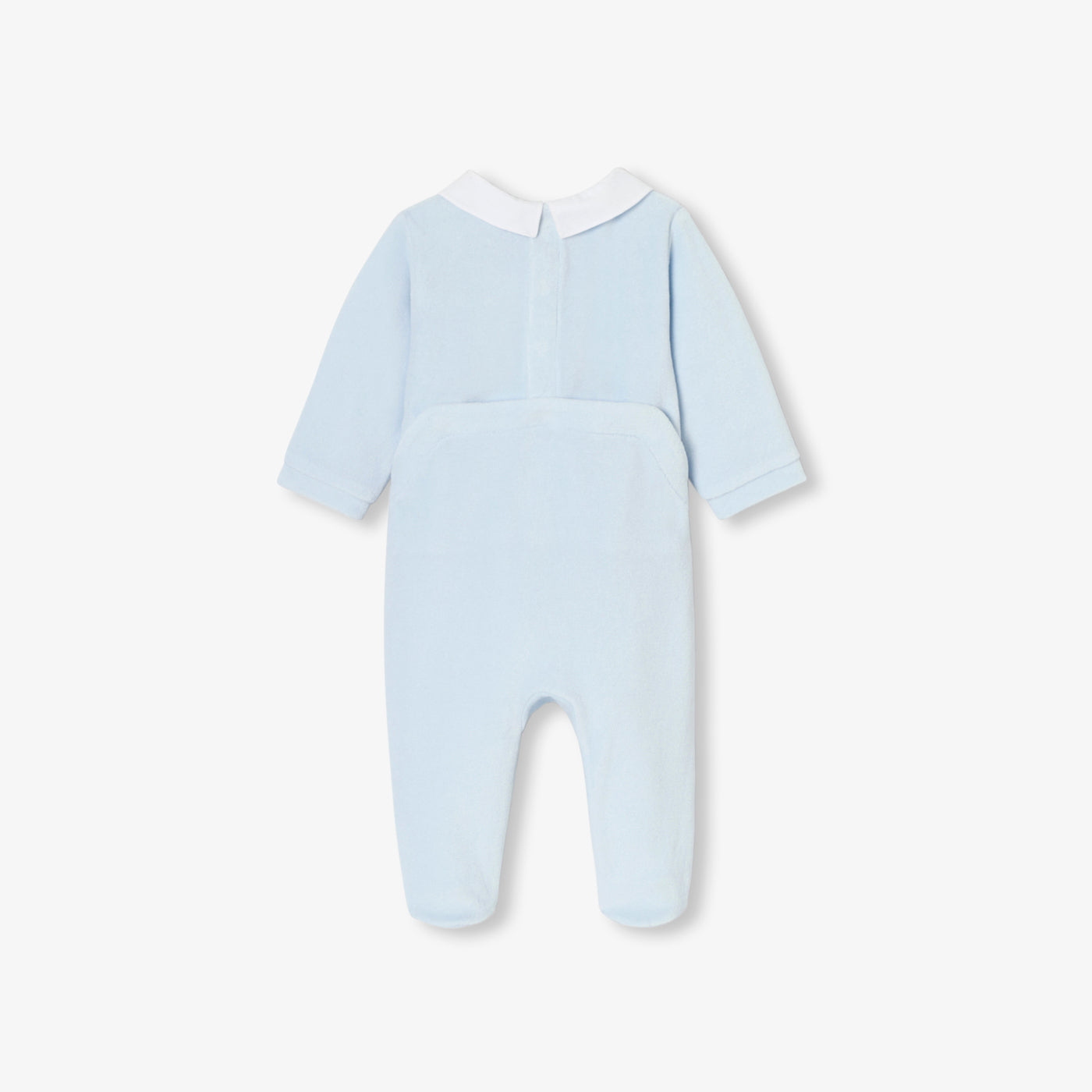 JACADI PRINT VELOUR FOOTIE