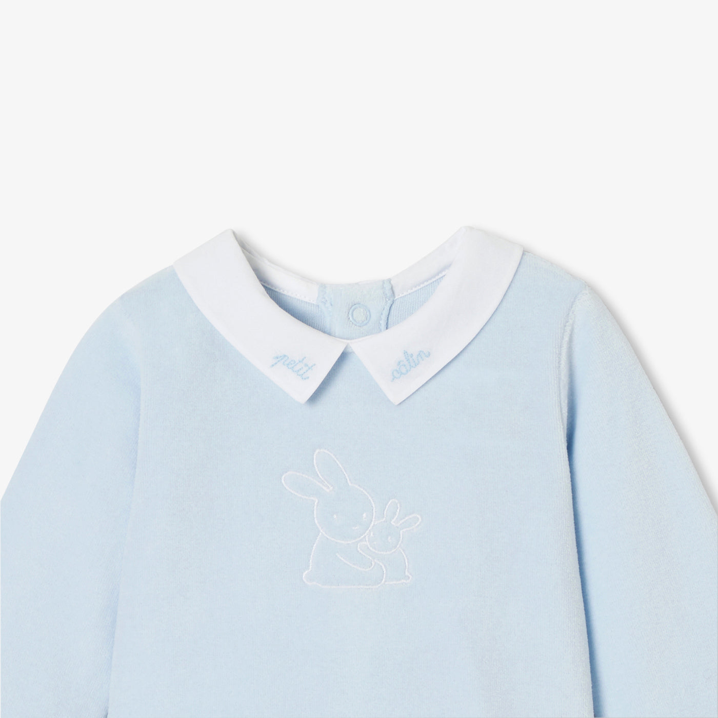 JACADI PRINT VELOUR FOOTIE