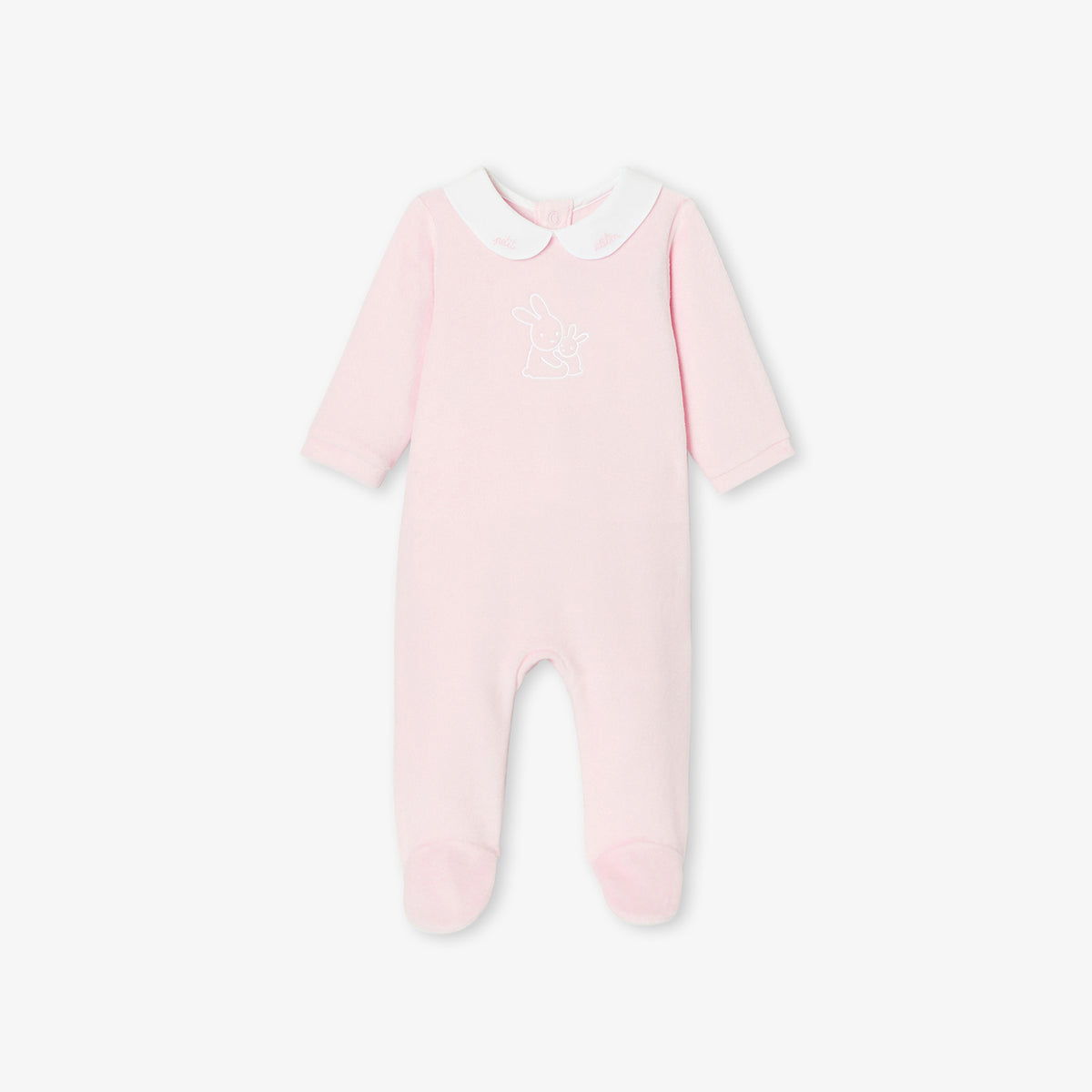 JACADI PRINT VELOUR FOOTIE