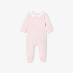 JACADI PRINT VELOUR FOOTIE