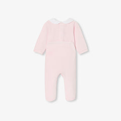 JACADI PRINT VELOUR FOOTIE