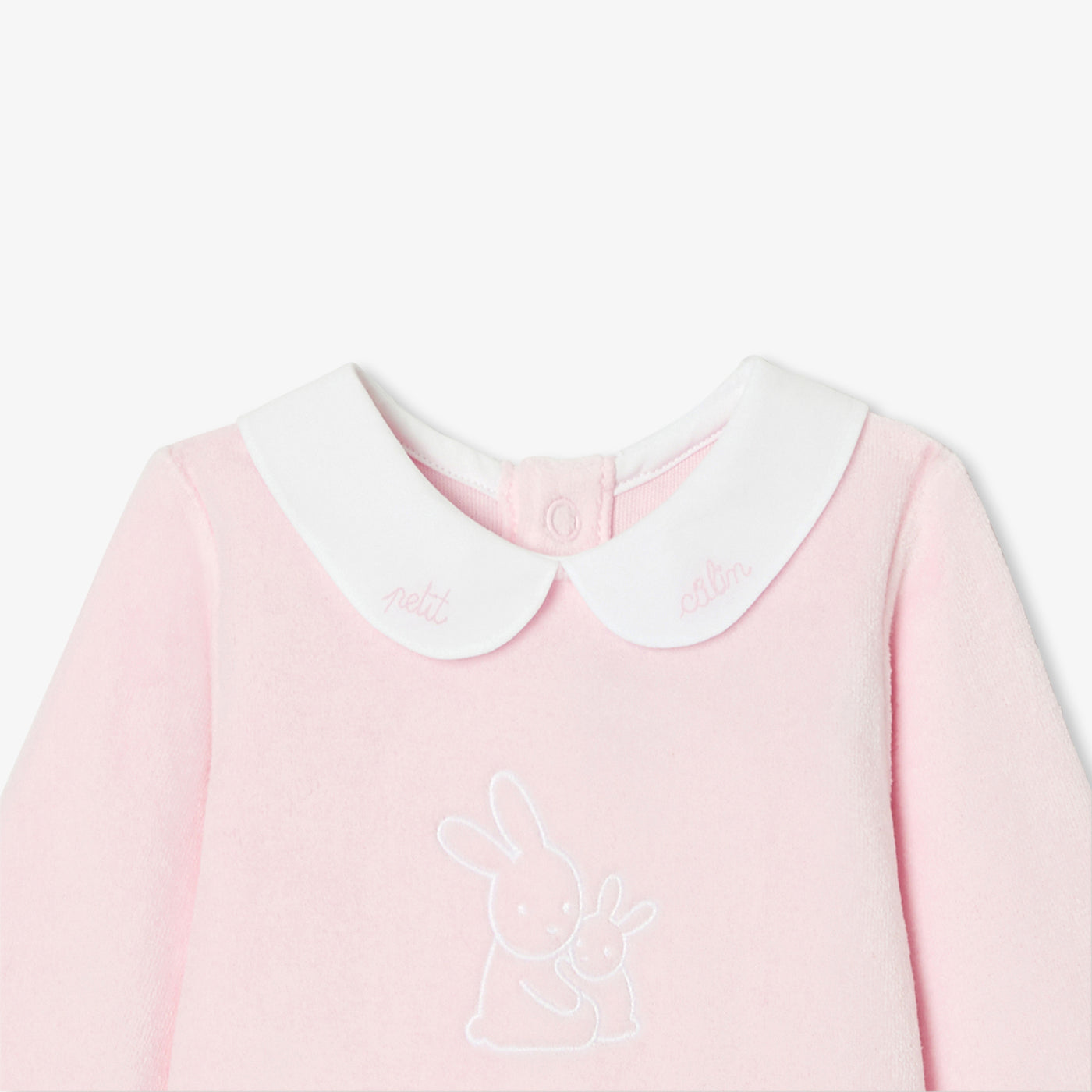 JACADI PRINT VELOUR FOOTIE