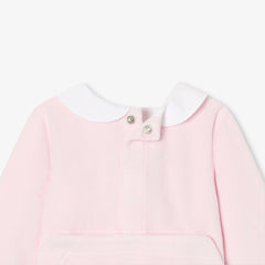 JACADI PRINT VELOUR FOOTIE