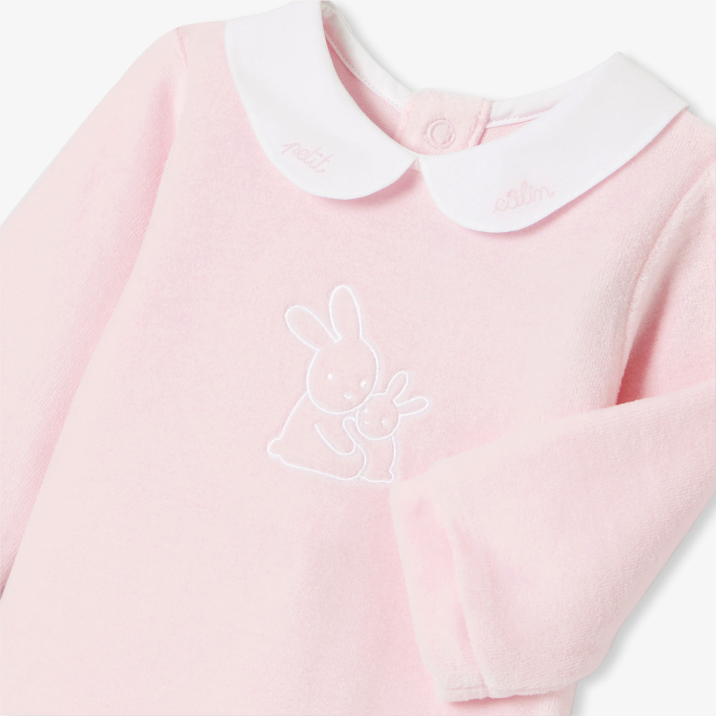 JACADI PRINT VELOUR FOOTIE