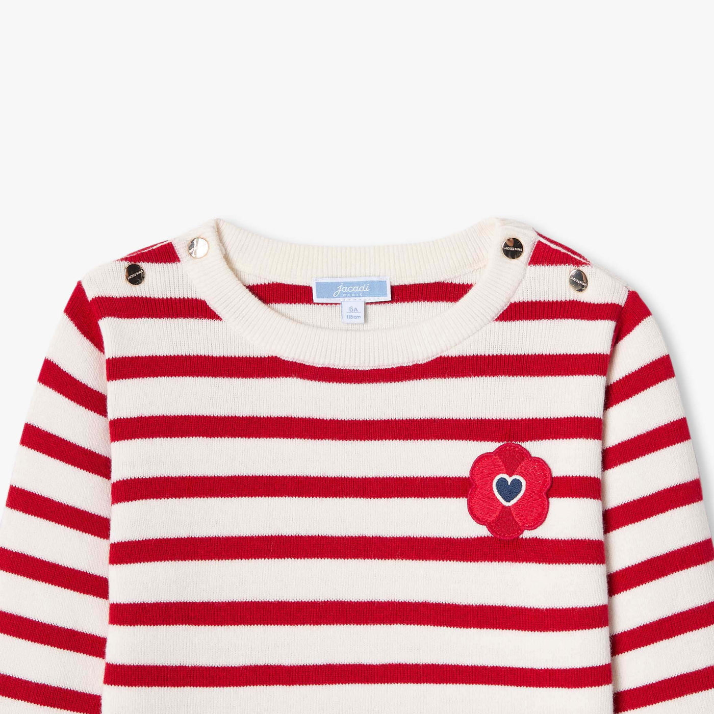 JACADI STRIPED SWEATER