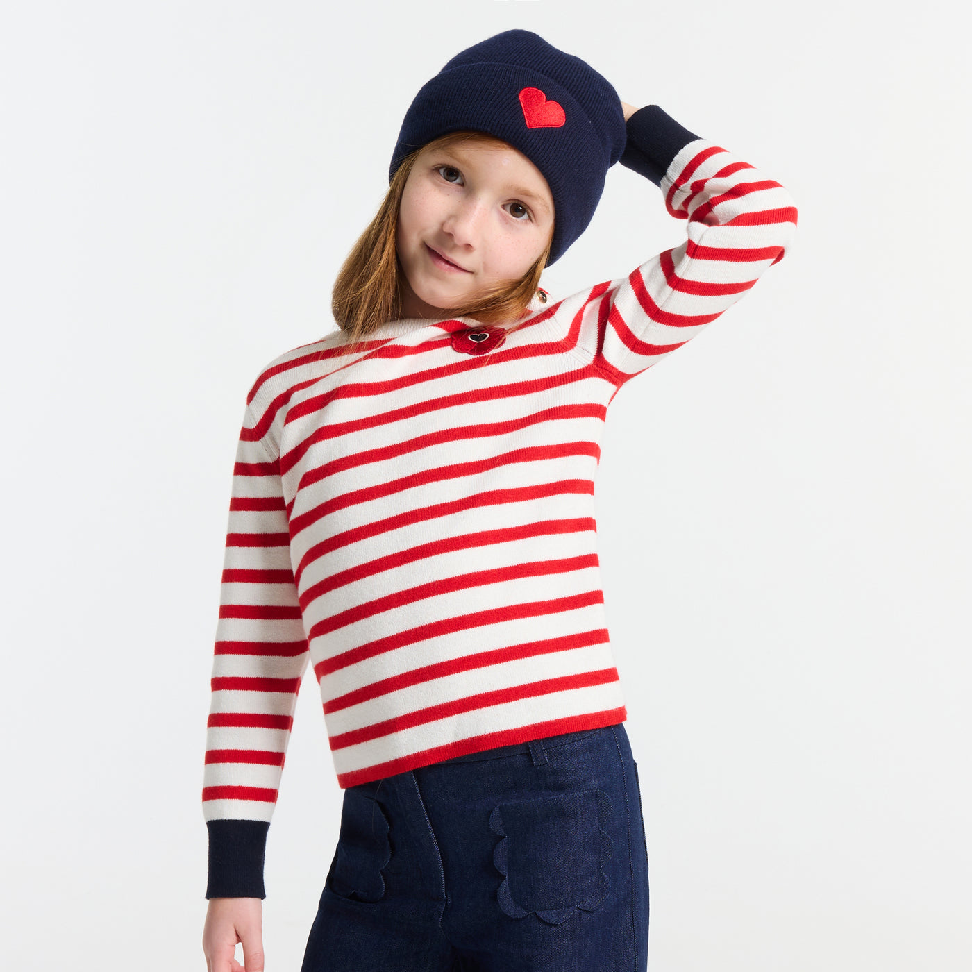 JACADI STRIPED SWEATER