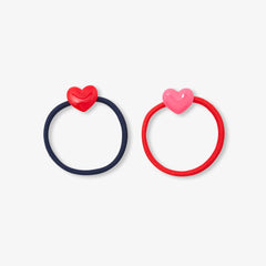 JACADI HEART HAIRBANDS