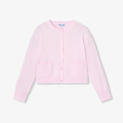 JACADI BARBARA KNIT POCKET CARDIGAN BUTTON UP