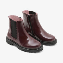 JACADI LEATHER CHELSEA BOOTS