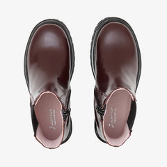 JACADI LEATHER CHELSEA BOOTS