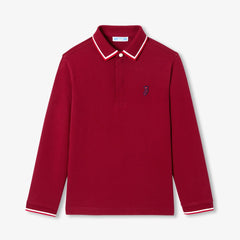 JACADI CONTRAST TRIM LOGO POLO