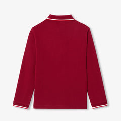 JACADI CONTRAST TRIM LOGO POLO