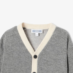 JACADI COLORBLOCK POCKET CARDIGAN
