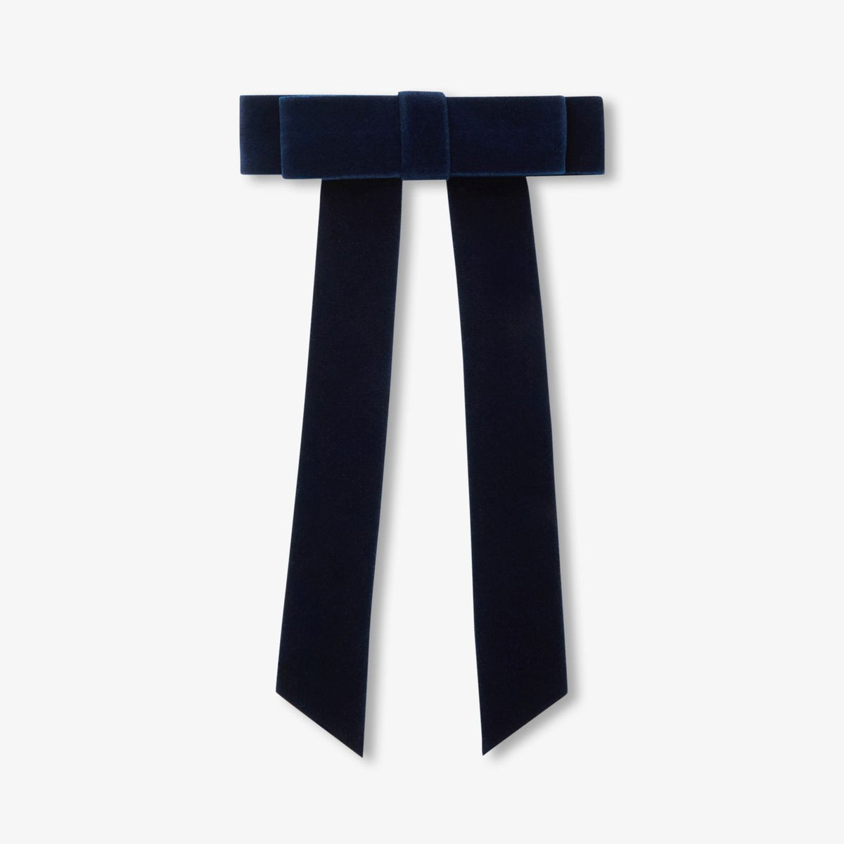 JACADI VELVET BOW BARRETTE