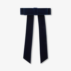 JACADI VELVET BOW BARRETTE