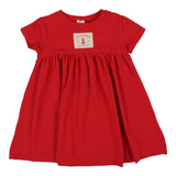 LIL LEGS BABY SS PATCH DRESS