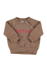 PIUPIUCHICK "CAPTAIN" PRINT SWEATSHIRT