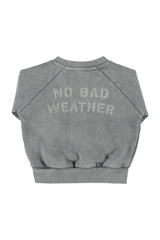 PIUPIUCHICK SUN & CLOUD PRINT SWEATSHIRT