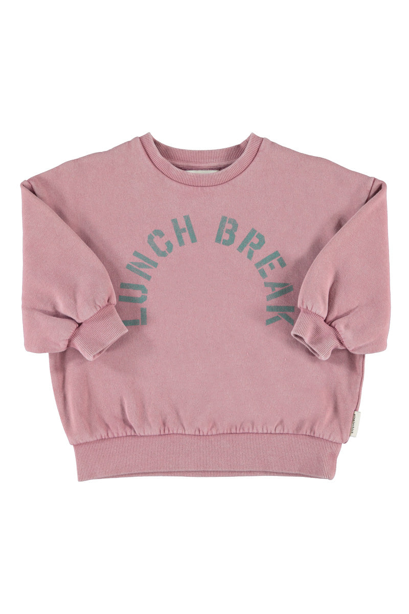 PIUPIUCHICK "LUNCH BREAK" OVERSIZED SWEATSHIRT
