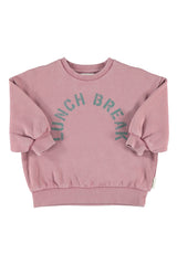 PIUPIUCHICK "LUNCH BREAK" OVERSIZED SWEATSHIRT