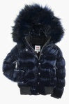 APPAMAN KYLA FAUX FUR PUFFER COAT