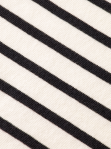 SCOTCH & SODA DENIM WASHED STRIPED WRAP TEE