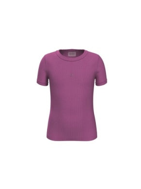 SCOTCH & SODA CORE RIBBED SLIMFIT T-SHIRT