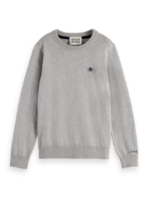 SCOTCH & SODA LOGO PULLOVER SWEATER