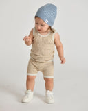 7AM 3PC S/S TOP, SHORTS & BEANIE SET