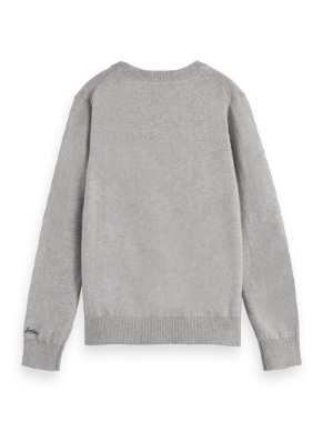 SCOTCH & SODA LOGO PULLOVER SWEATER