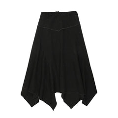 URBAN EDGE UNEVEN DENIM SKIRT