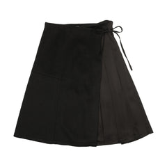 URBAN EDGE PLEATED WRAP SKIRT