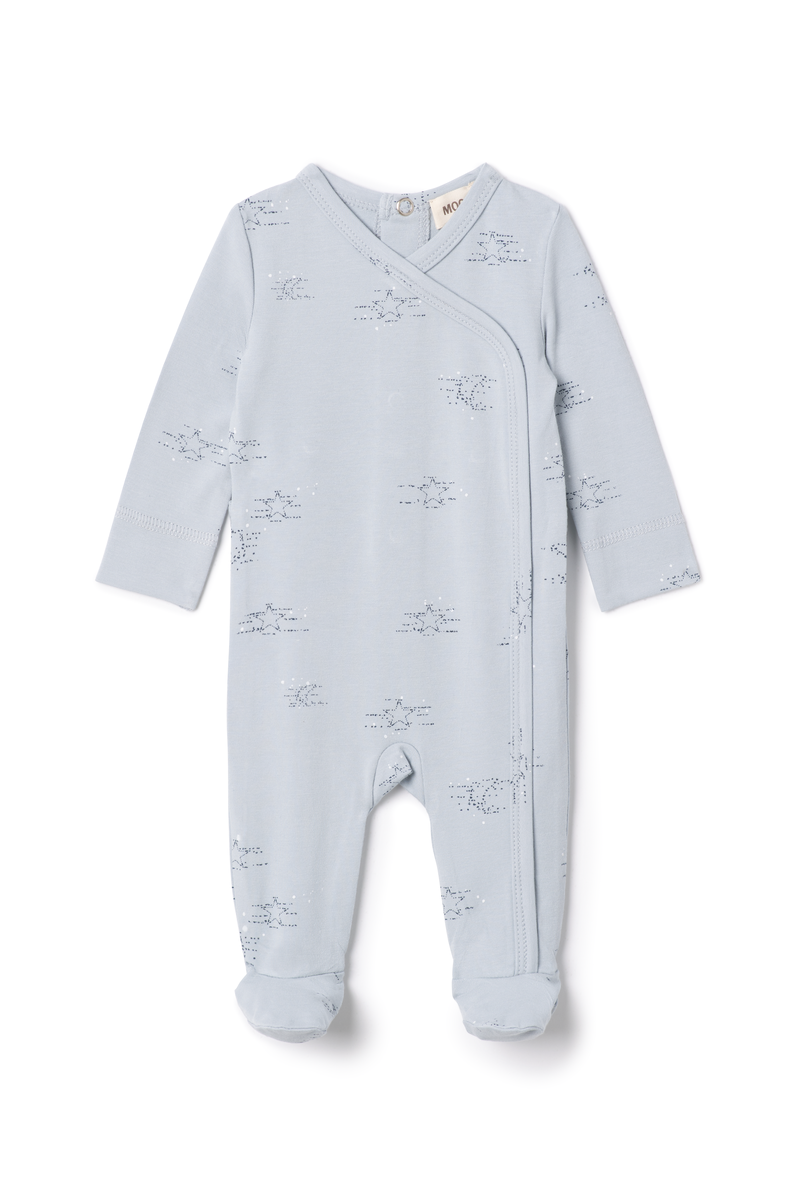 MOCHA FRONT OVERLAP FOOTIE