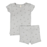 LILETTE 2PC NAUTICAL SHORT SLEEVE SET