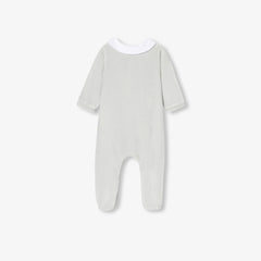 JACADI VELOUR FOOTIE
