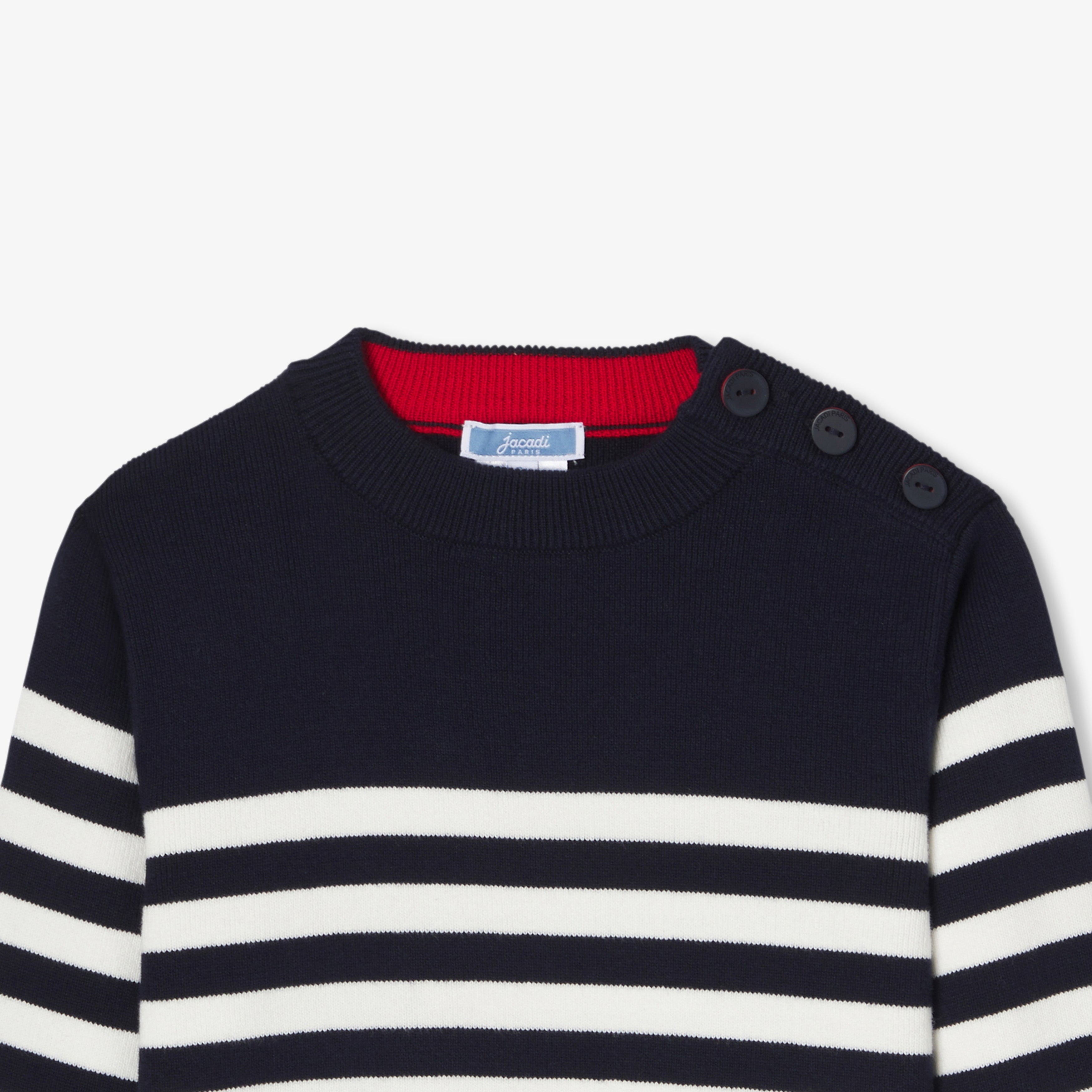 JACADI STRIPED SWEATER