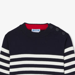 JACADI STRIPED SWEATER