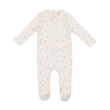 LIL LEGS BABY PRINTED WRAPOVER FOOTIE