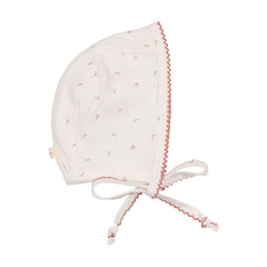 LIL LEGS BABY SCALLOP EDGE BONNET