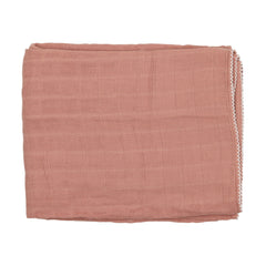 LIL LEGS BABY SCALLOP EDGE MUSLIN SWADDLE